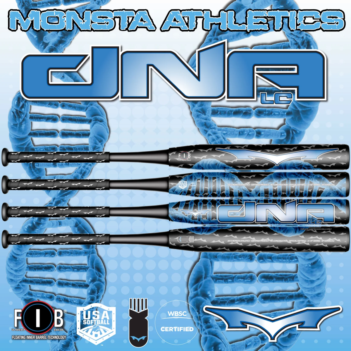 2025 Monsta DNA M1 Re-Issue USA Softball Bat (2026 Release) - Bats
