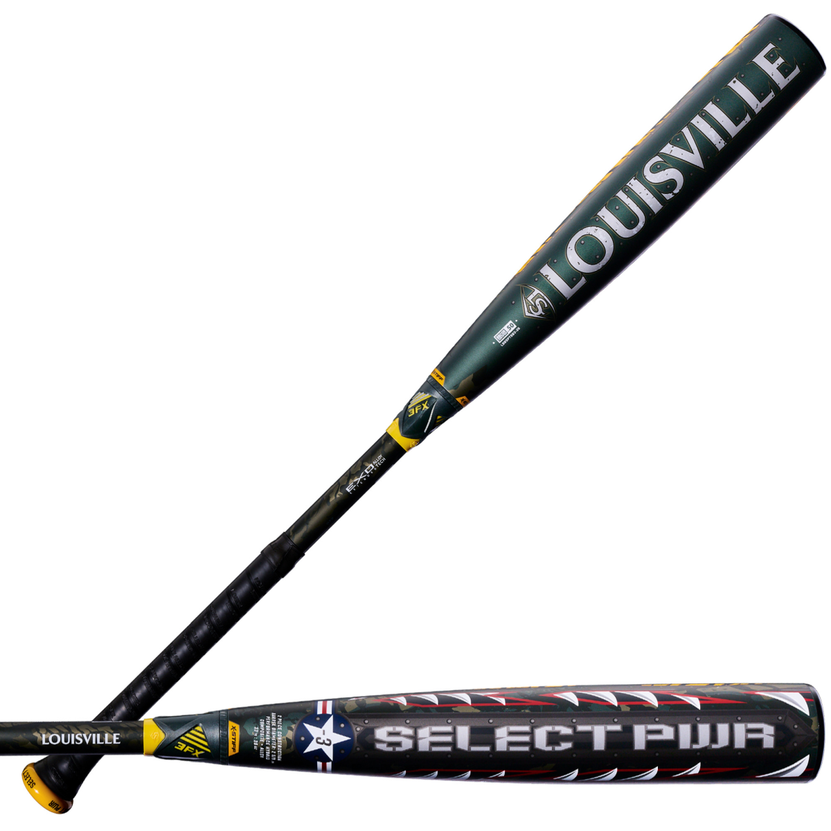 2027 Louisville Slugger Tiger Shark Select PWR -3 BBCOR Baseball